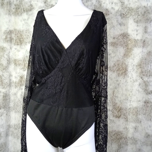 Shein Black Bodysuit Women's Size 4XL - Picture 2 of 9